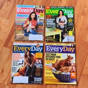 Bundle of 4‎ Rachael Ray Every Day Magazi